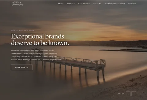 Anina Giannini, live Smart Website by SWATS