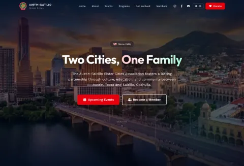 Austin-Saltillo Sister Cities — live Smart Website by SWATS