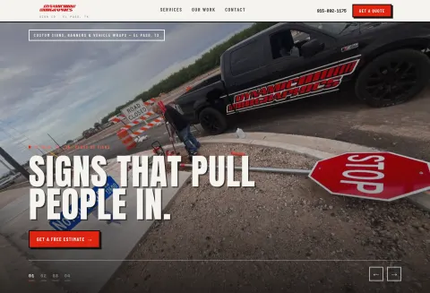 Dynamic Graphics — live Smart Website by SWATS